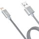 4 Ft/1.2M iPhone X/8/7/6s/6s Plus MFI Apple Certified Metal Lightning to USB Charger Cable