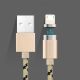 iPhone X/8/7/SE/6s/6/5 Apple 3 Ft/1M Magnetic 8 Pin to USB Braided Charger Cable