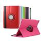 Premium Apple iPad Air 1 PU Leather Case with 360 Rotating Stand & Film Protector