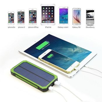  15000mAh Dual USB Portable Universal Solar Battery Charger